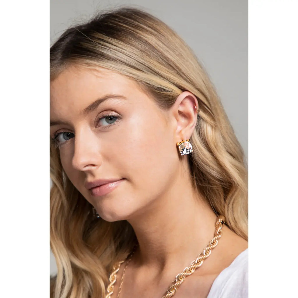 Acrylic Stud Earrings