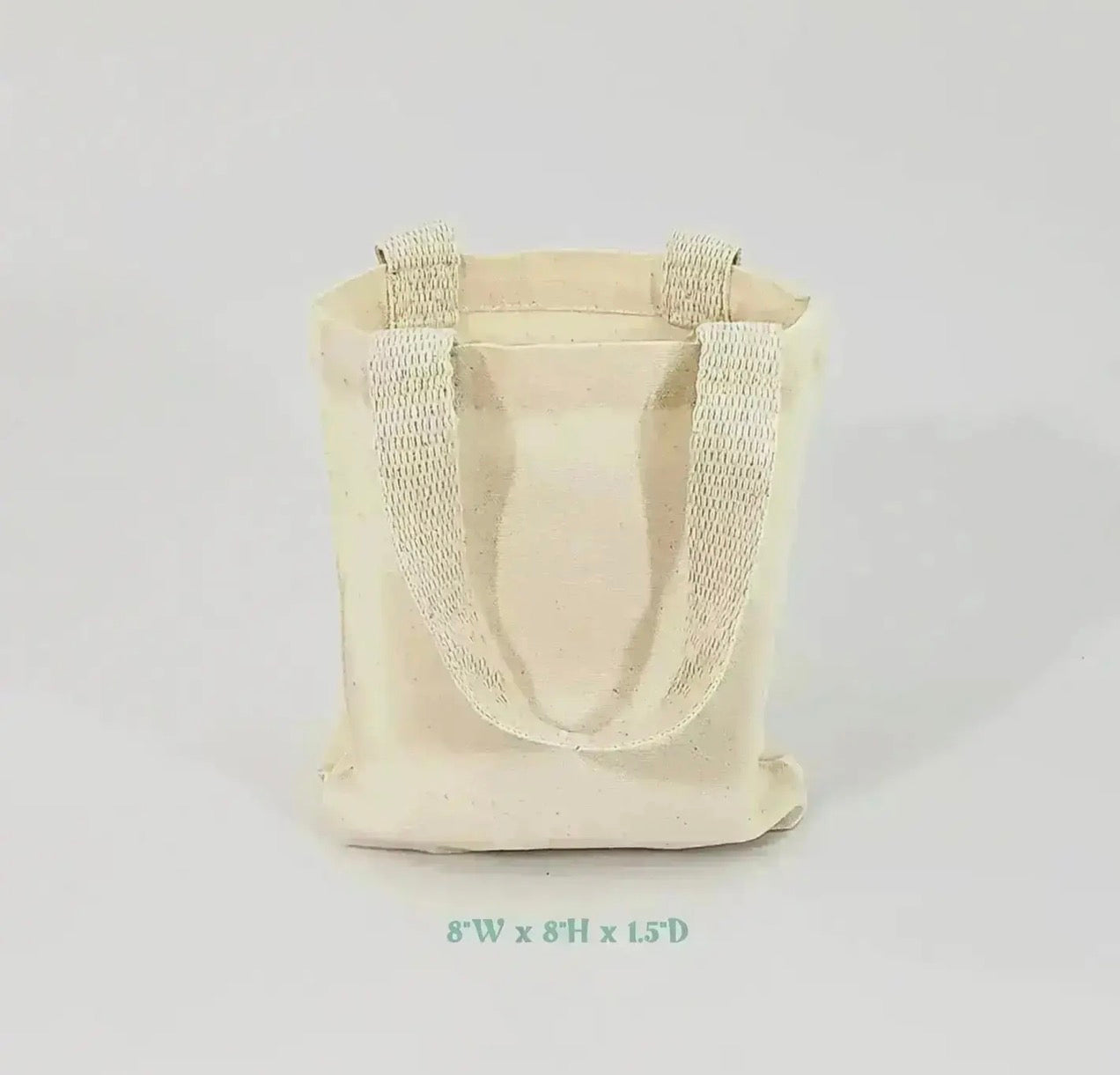 Canvas Gift Bag | Beach Girl + Puppy