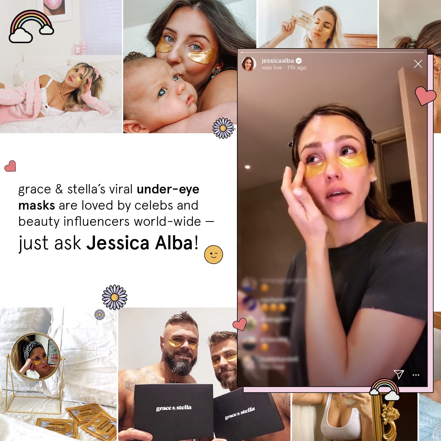 Gold Energizing Under Eye Masks (24 Pairs)