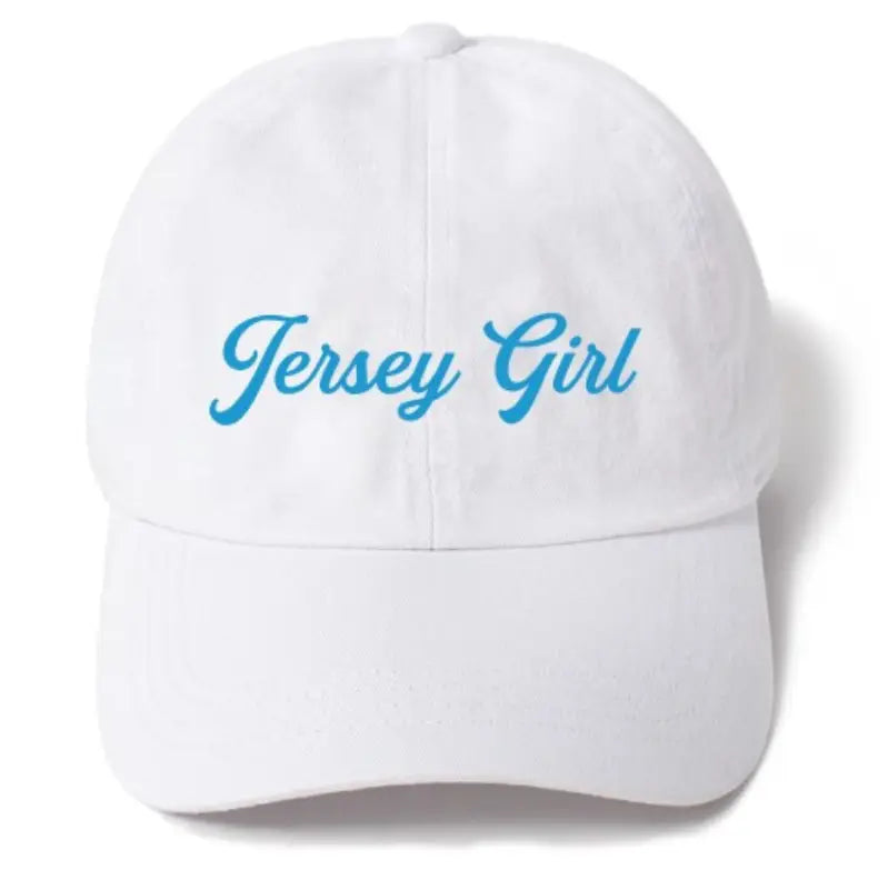 Jersey Girl Embroidery Baseball Cap