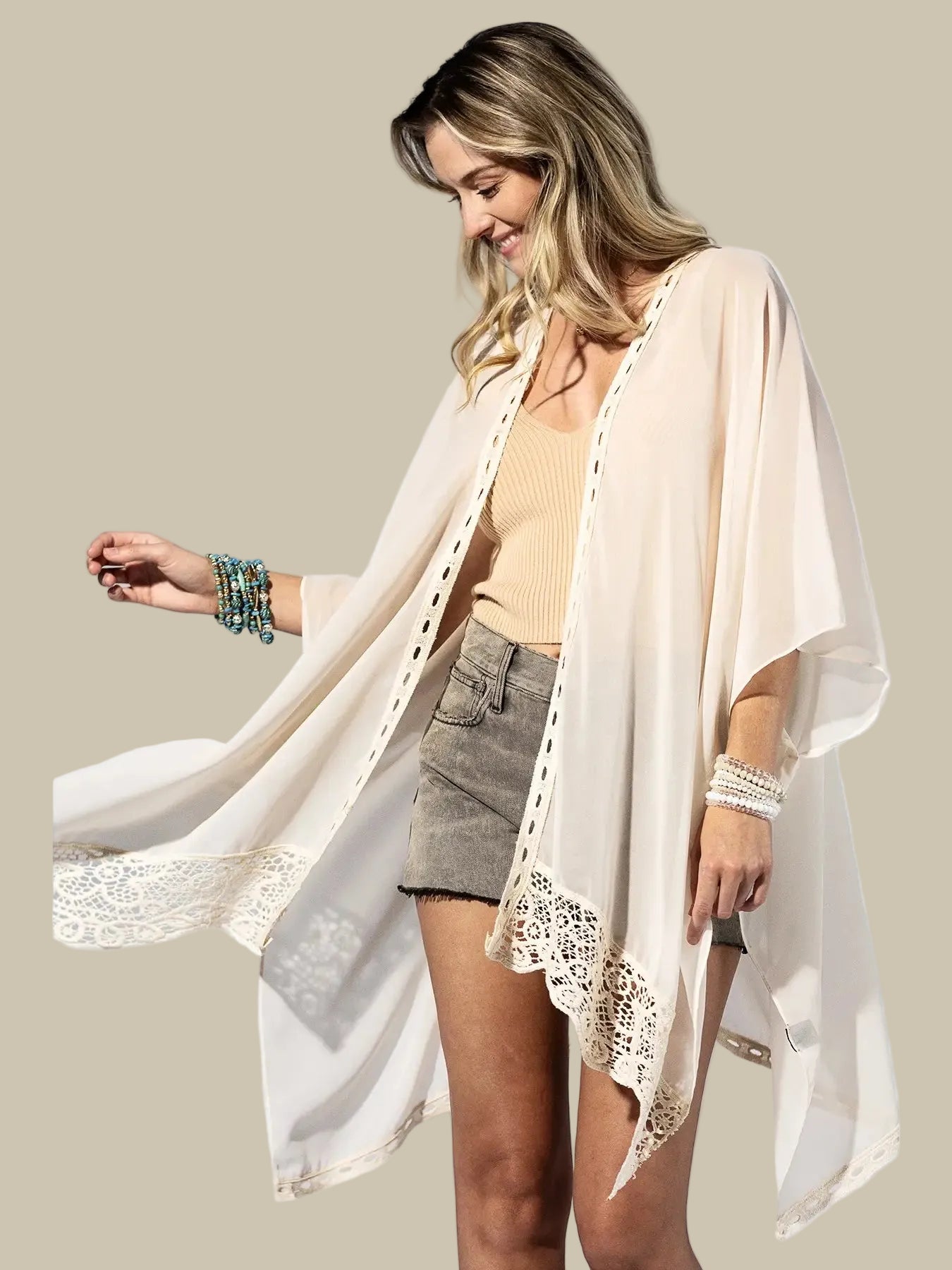 Angel Lace Kimono