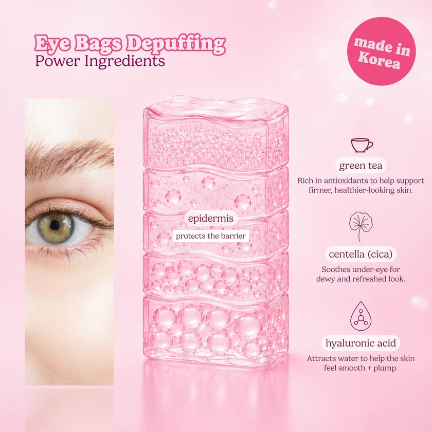 Strawberry Matcha Latte Depuffing & Hydrating Eye Patches