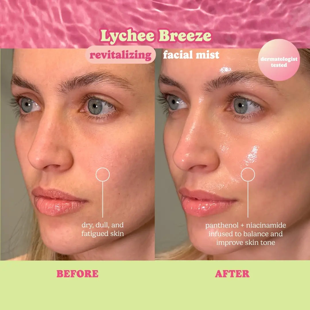 Lychee Breeze Revitalizing Infused Water Facial Mist