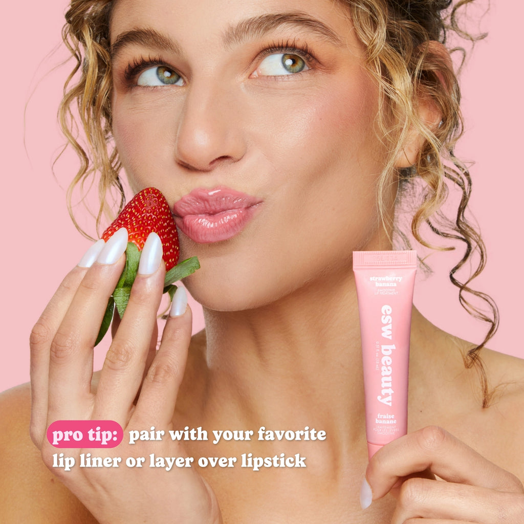 Strawberry Banana Smoothie Intense Hydration Lip Treatment