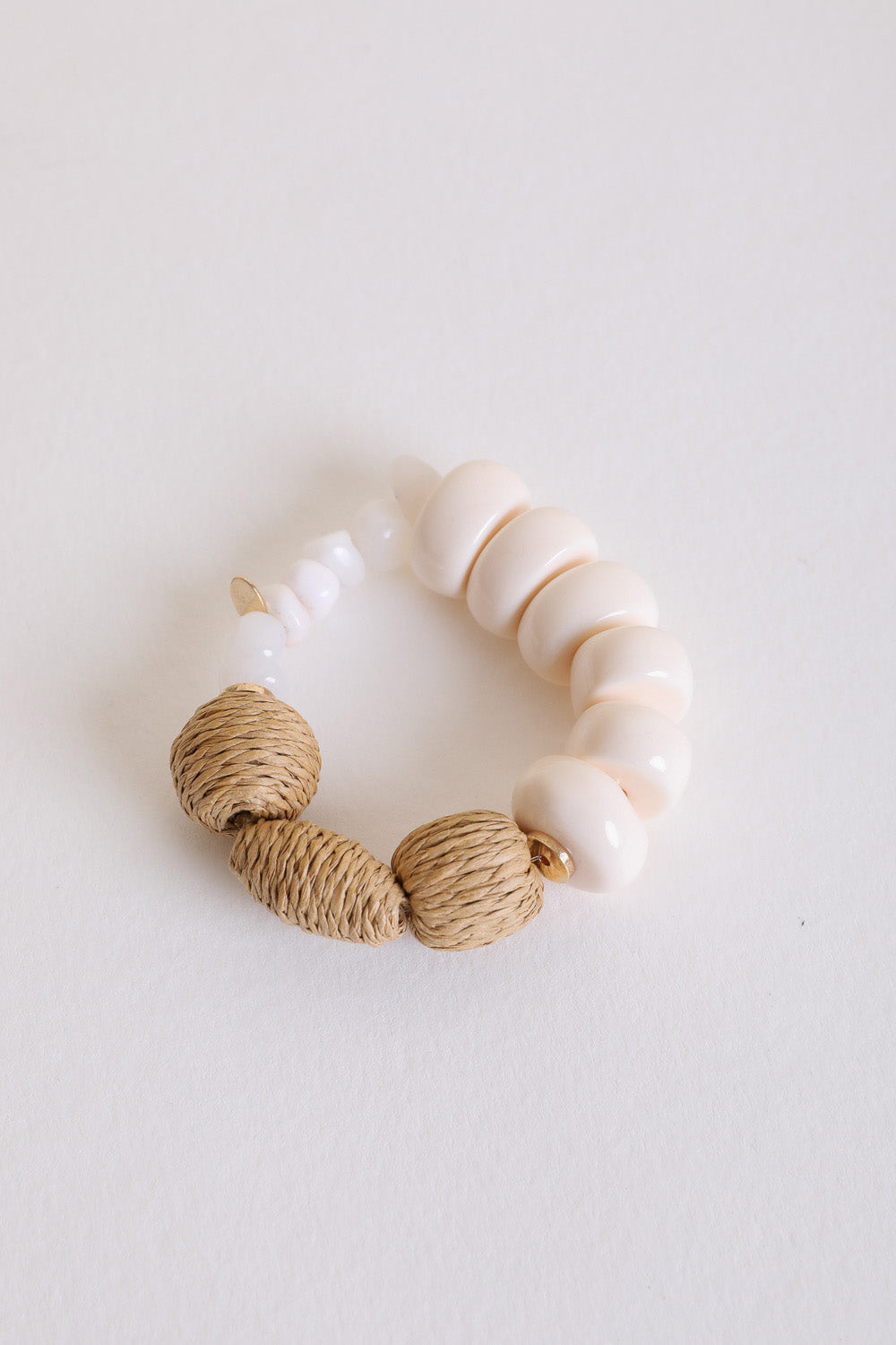 Bold Multi-Color Bead Bracelet – Elastic Fit For All Sizes