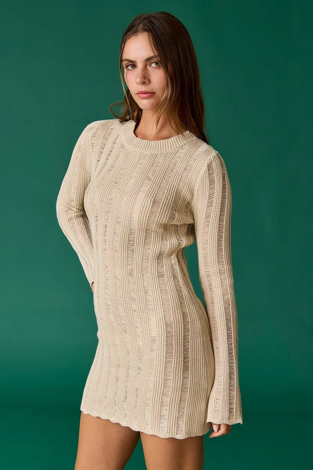 Knit Mini Dress