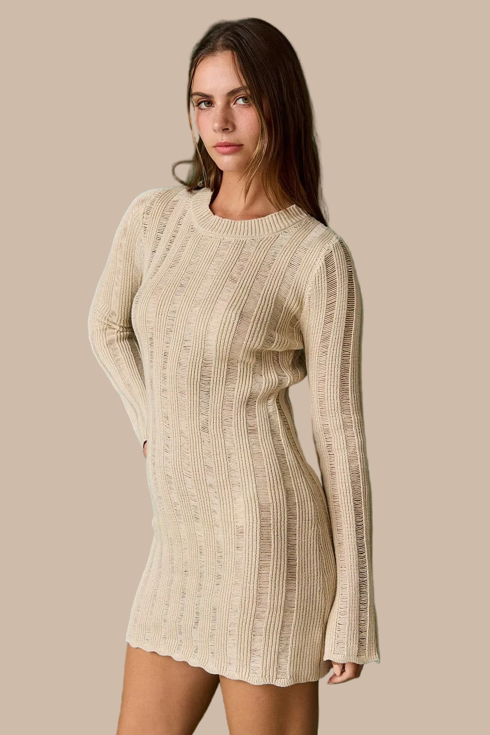 Knit Mini Dress