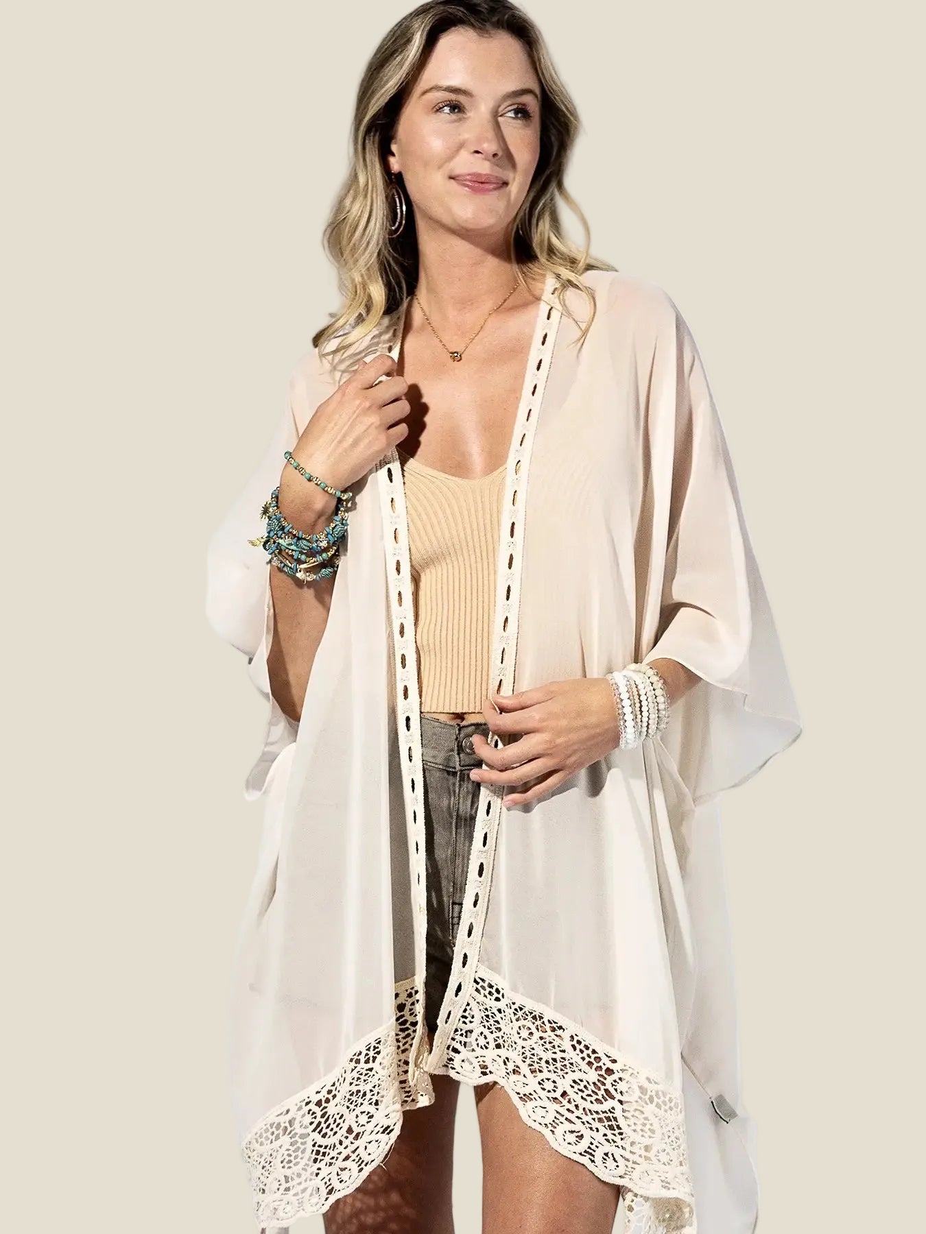 Angel Lace Kimono