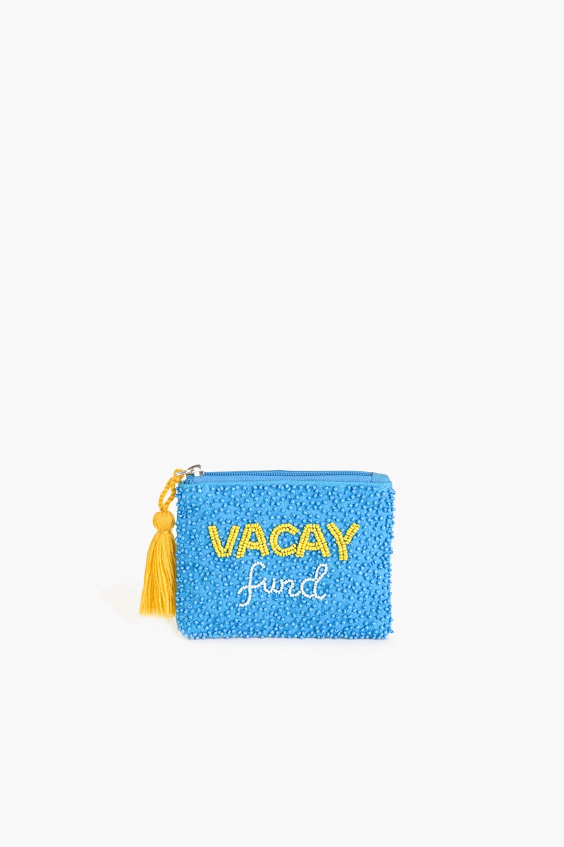 Front Beaded Coin Bag