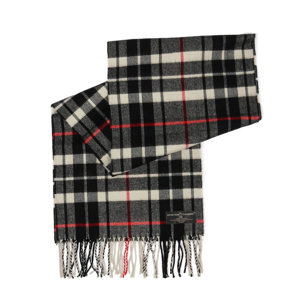 Holiday Soft Knit Cuffed Beanie + Vegan Cashmere Scarf Set